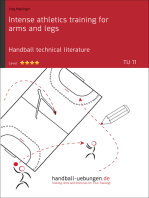 Intense athletics training for arms and legs (TU 11): Handball technical literature