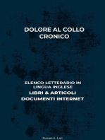 Dolore Al Collo Cronico: Elenco Letterario in Lingua Inglese: Libri & Articoli, Documenti Internet