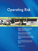 Operating Risk A Complete Guide - 2020 Edition