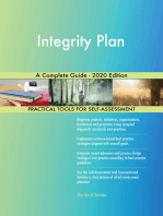 Integrity Plan A Complete Guide - 2020 Edition