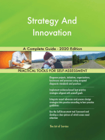 Strategy And Innovation A Complete Guide - 2020 Edition