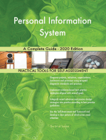 Personal Information System A Complete Guide - 2020 Edition