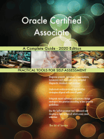 Oracle Certified Associate A Complete Guide - 2020 Edition