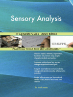 Sensory Analysis A Complete Guide - 2020 Edition