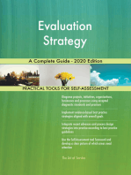 Evaluation Strategy A Complete Guide - 2020 Edition