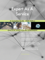 Expert As A Service A Complete Guide - 2020 Edition