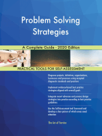 Problem Solving Strategies A Complete Guide - 2020 Edition