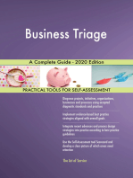 Business Triage A Complete Guide - 2020 Edition