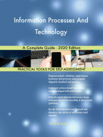 Information Processes And Technology A Complete Guide - 2020 Edition