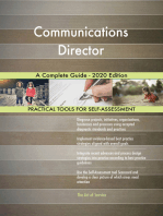 Communications Director A Complete Guide - 2020 Edition