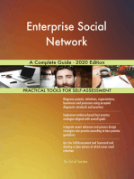 Enterprise Social Network A Complete Guide - 2020 Edition