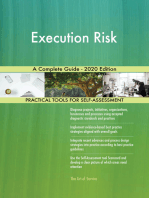Execution Risk A Complete Guide - 2020 Edition