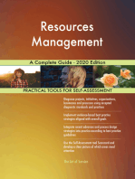 Resources Management A Complete Guide - 2020 Edition