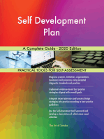 Self Development Plan A Complete Guide - 2020 Edition