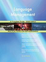 Language Management A Complete Guide - 2020 Edition