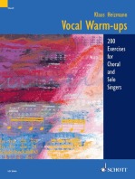 Vocal Warm-ups: 200 Exercises for Chorus and Solo Singers