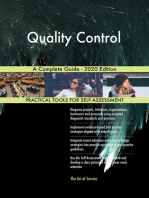 Quality Control A Complete Guide - 2020 Edition