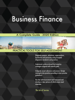 Business Finance A Complete Guide - 2020 Edition