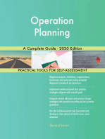 Operation Planning A Complete Guide - 2020 Edition