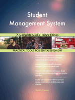 Student Management System A Complete Guide - 2020 Edition