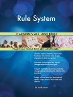 Rule System A Complete Guide - 2020 Edition