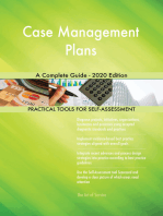 Case Management Plans A Complete Guide - 2020 Edition