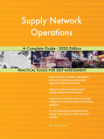 Supply Network Operations A Complete Guide - 2020 Edition