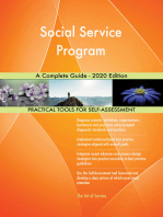 Social Service Program A Complete Guide - 2020 Edition
