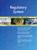 Regulatory System A Complete Guide - 2020 Edition