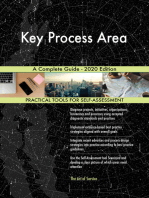 Key Process Area A Complete Guide - 2020 Edition