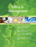 Ethics In Management A Complete Guide - 2020 Edition