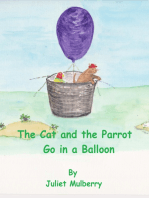The Cat and the Parrot Go in a Balloon