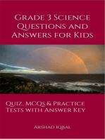 Grade 3 Science Questions and Answers for Kids: Quiz, MCQs & Practice Tests with Answer Key (Science Quick Study Guides & Terminology Notes about Everything)