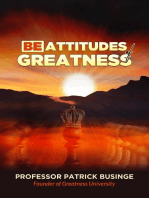 Beattitudes of Greatness: Greatness Series