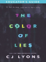 The Color of Lies Educator's Guide