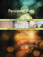 Persistent Data A Complete Guide - 2020 Edition