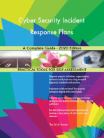 Cyber Security Incident Response Plans A Complete Guide - 2020 Edition