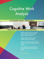 Cognitive Work Analysis A Complete Guide - 2020 Edition