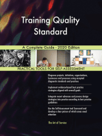 Training Quality Standard A Complete Guide - 2020 Edition