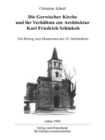 Die Gerwischer Kirche und ihr Verhältnis zur Architektur Karl Friedrich Schinkels: Ein Beitrag zum Historismus des 19. Jahrhunderts
