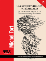 Las subjetividades patriarcales: Un psicoanálisis inserto en las transformaciones históricas