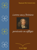 Lettres aux chrétiens persécutés, ou affligés