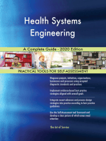 Health Systems Engineering A Complete Guide - 2020 Edition