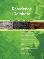 Knowledge Database A Complete Guide - 2020 Edition