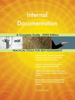 Internal Documentation A Complete Guide - 2020 Edition