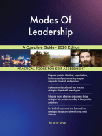 Modes Of Leadership A Complete Guide - 2020 Edition