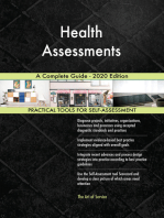 Health Assessments A Complete Guide - 2020 Edition