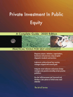 Private Investment In Public Equity A Complete Guide - 2020 Edition