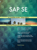 SAP SE A Complete Guide - 2020 Edition