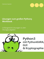 Lösungen zum großen Python3 Workbook: Unfangreiche Lösungen zu den Übungsaufgaben